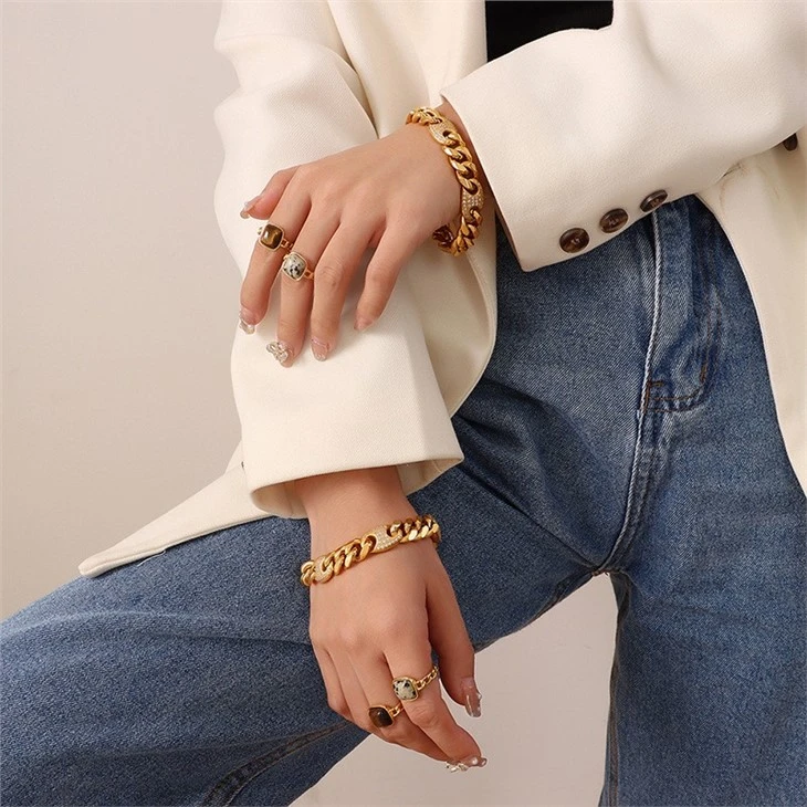 stainless steel gold plated jewelry wholesale
