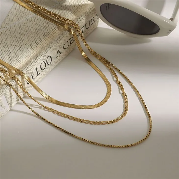 3 Layer Chain Necklace