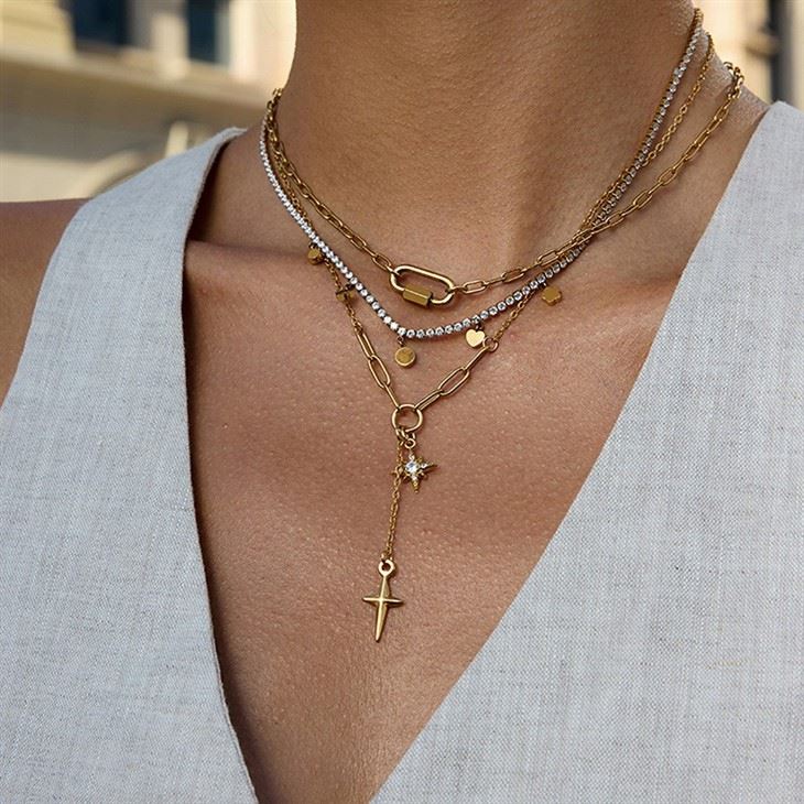 Delicate Star Pendant Chain factory