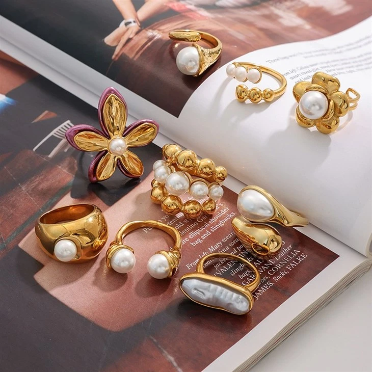 Flower Pearl Ring best
