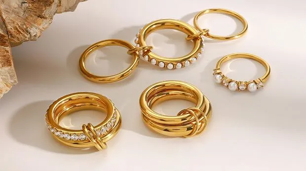 Anneaux en acier inoxydable