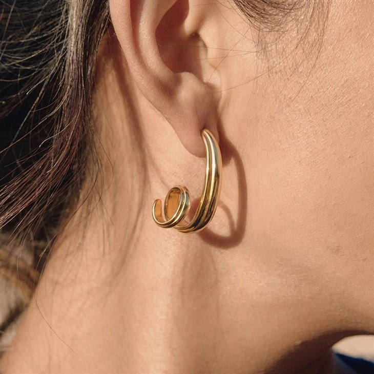 Minimal Spiral Hoops factory