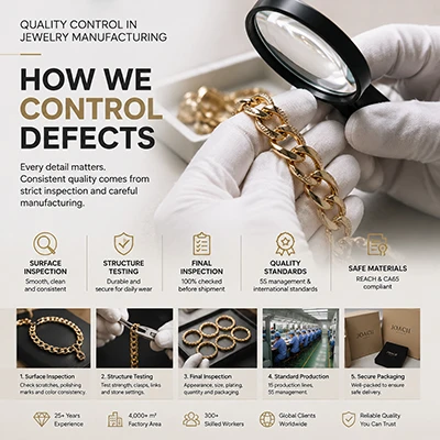 Contrôle qualité dans la fabrication de bijoux : comment nous contrôlons les ...