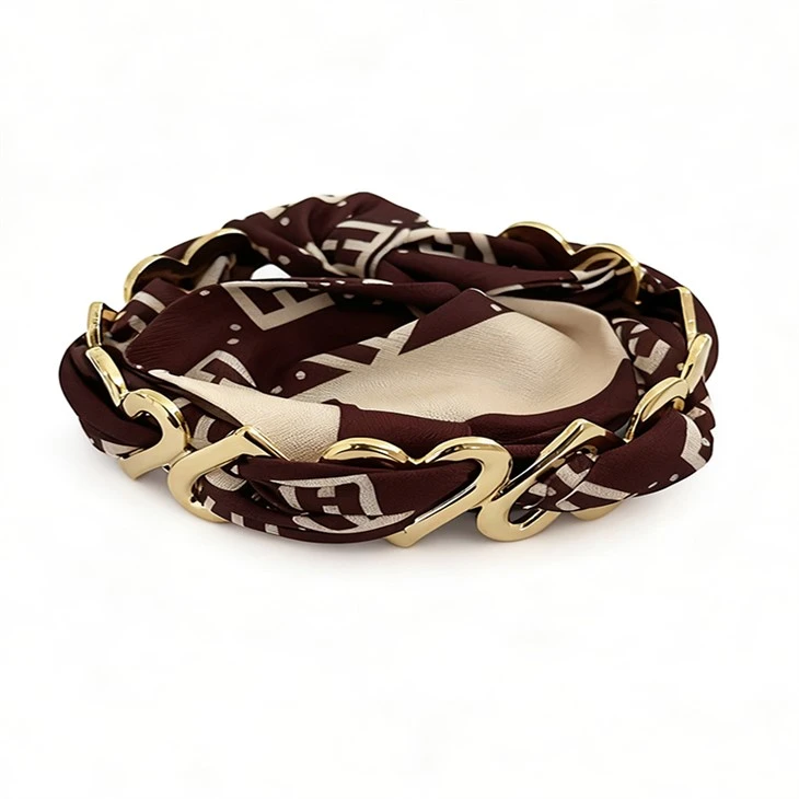 Bracelet manchette écharpe