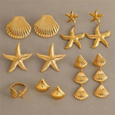 Goujons d'étoile de mer texturés