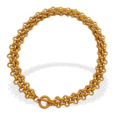 Collier à chaîne épaisse vintage