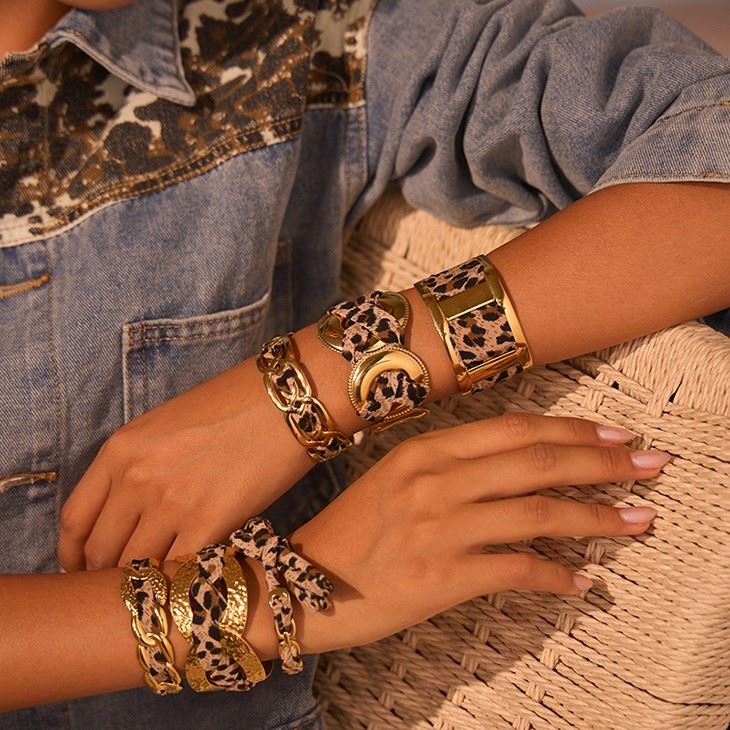 Stainless Steel Scarf Link Bracelet factory